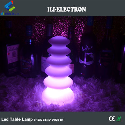 16 Farben wechselnde Led-Tischlampen aus Kunststoff