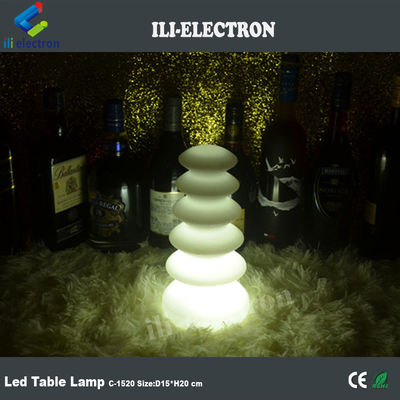 16 Farben wechselnde Led-Tischlampen aus Kunststoff