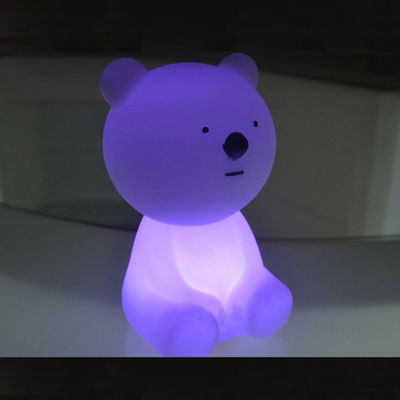Kunststoff-Bär-Tier-Leicht-LED-Tischlampe