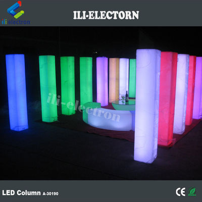 Beleuchtete Glow-Event-Säulen für Hochzeiten und Partys