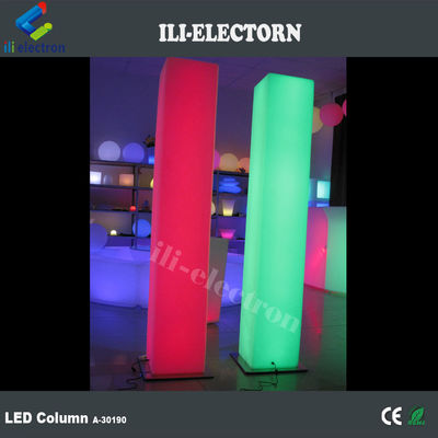 Beleuchtete Glow-Event-Säulen für Hochzeiten und Partys