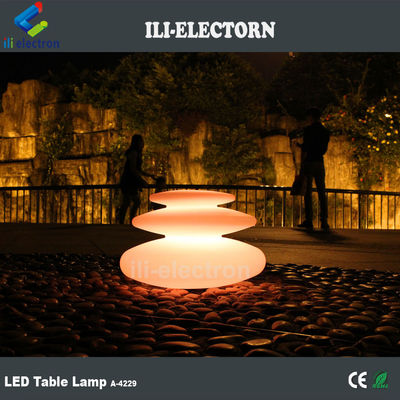 Fernbedienung Multicolor Led-Plastik-Tischlampe in Felsform zum Verkauf