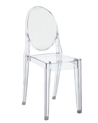 Nordic Acrylic Bankettstuhl - Hochzeitsstuhl aus transparentem Kunststoff aus Kristall - Acrylsessel zum Essen