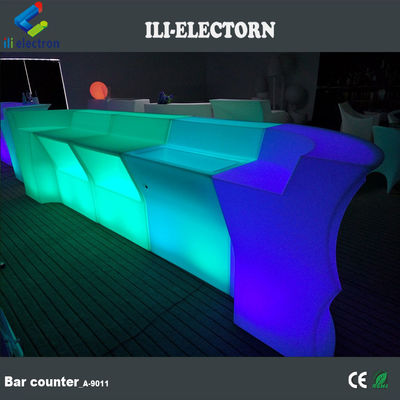 Neues PE-Plastik-Multi-Color-tragbares, kommerzielles LED-Beleuchtungs-Bar-Set