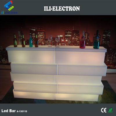 Kunststoff-LED-Mobilbar-Tisch 16 Farben Wechseln wasserdicht