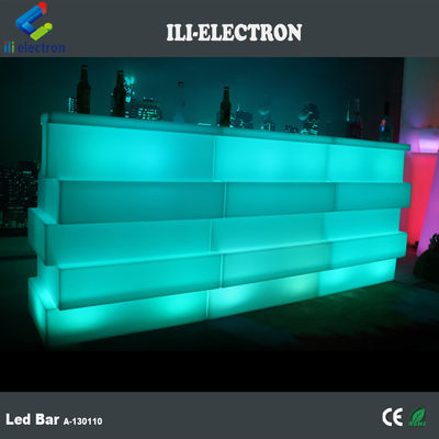 Kunststoff-LED-Mobilbar-Tisch 16 Farben Wechseln wasserdicht