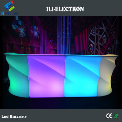 Wellenform Leuchtende LED-Barzähler, Außenbeleuchtung Bartisch wasserdicht