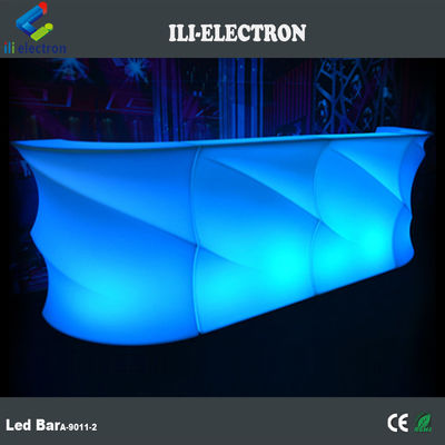 Wellenform Leuchtende LED-Barzähler, Außenbeleuchtung Bartisch wasserdicht