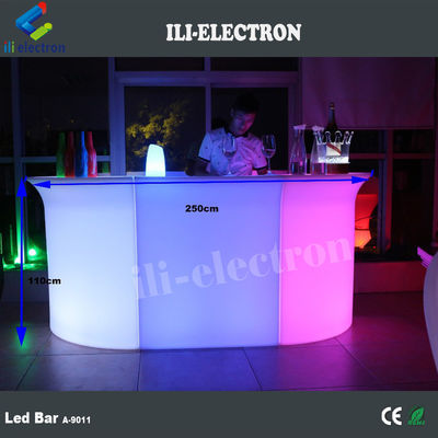 Licht auf Leuchtende LED-Bar-Zähler Mobil IP65 wasserdicht