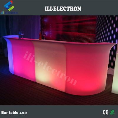 Moderne LED-Bar-Schalter beleuchtet Led-Kunststoff-Salon / Restaurant