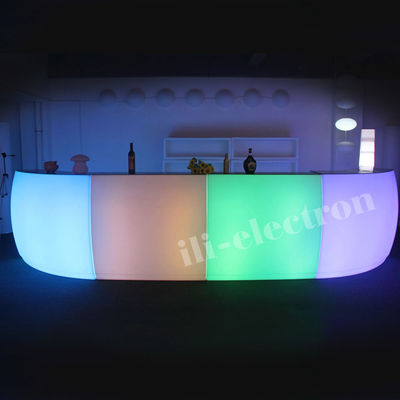 Handelsübliche LED-Lichtstange Zähler PE-Kunststoff Infrarot-Fernbedienung