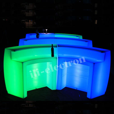 Portable Glowing Small Bar Counter für Innen- und Außenbereiche