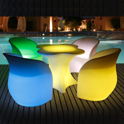 LED-Lichtmöbel mit Led-Blumengartenmöbeln