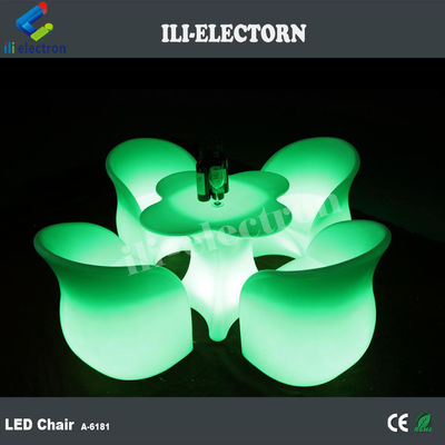 LED-Lichtmöbel mit Led-Blumengartenmöbeln