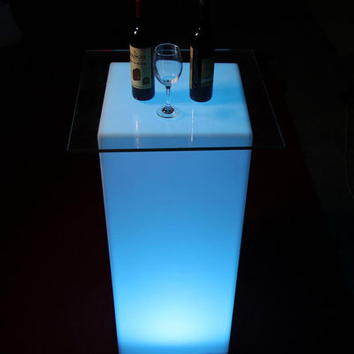 Moderne RGB-LED-Leuchten-Möbeltische mit wiederaufladbarer Lithiumbatterie