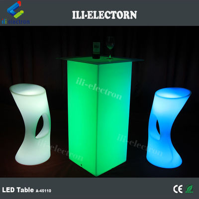 Moderne RGB-LED-Leuchten-Möbeltische mit wiederaufladbarer Lithiumbatterie