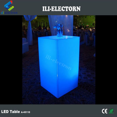 Moderne RGB-LED-Leuchten-Möbeltische mit wiederaufladbarer Lithiumbatterie