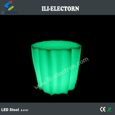 Stylische Muti-Farbe RGB-Beleuchtete LED-Leuchtende Hocker Wasserdicht IP65