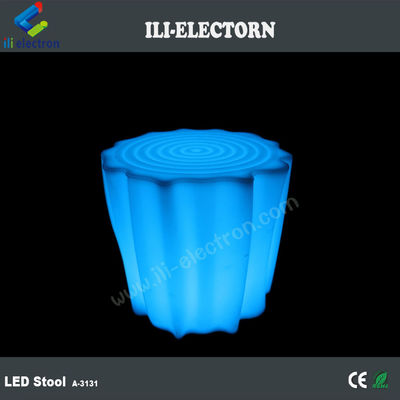 Stylische Muti-Farbe RGB-Beleuchtete LED-Leuchtende Hocker Wasserdicht IP65