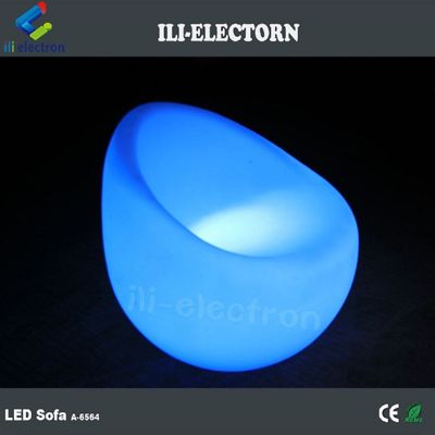 Wohnzimmer Stühle Rücken Ruhe Sofa Couch LED Kunststoff Hocker