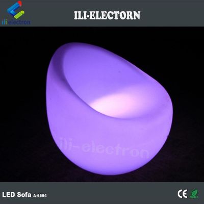 Wohnzimmer Stühle Rücken Ruhe Sofa Couch LED Kunststoff Hocker