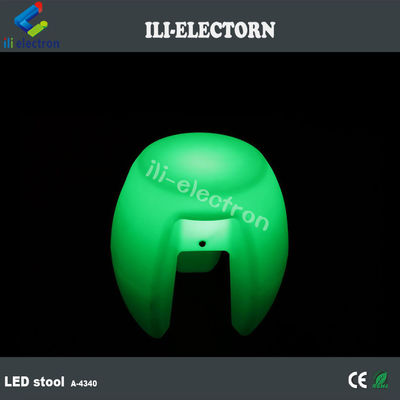 Farbenfrohe LED-Leuchten Möbel, Bar Stapel Beleuchtete Hocker wiederaufladbar
