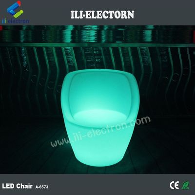 Multicolor glänzender tragbarer wiederaufladbarer LED-Beleuchtungsparty-Stuhl
