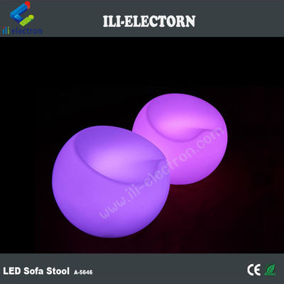 Neues Design Multicolor RGB wasserdicht LED leuchtender Apfelstuhl