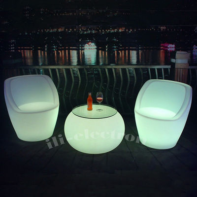 Wieder aufladbare LED-Glow-Möbelstuhl Wasserdicht für Veranstaltung Nachtclub