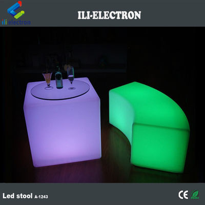 Fernbedienung klares Kunststoff-LED-Magie-Lichter Hocker Sitz