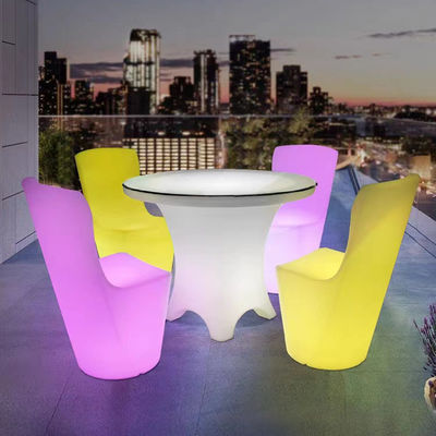 Customisierte LED-Glow-Möbel 16 Farben, die sich für den Handel ändern