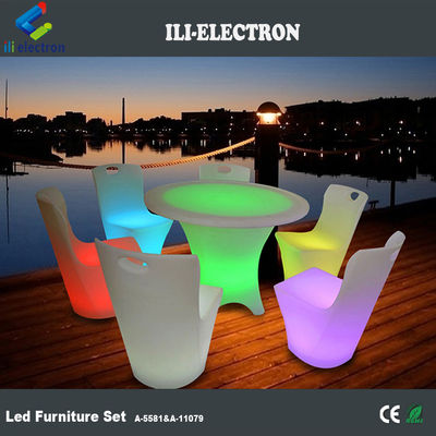 Customisierte LED-Glow-Möbel 16 Farben, die sich für den Handel ändern