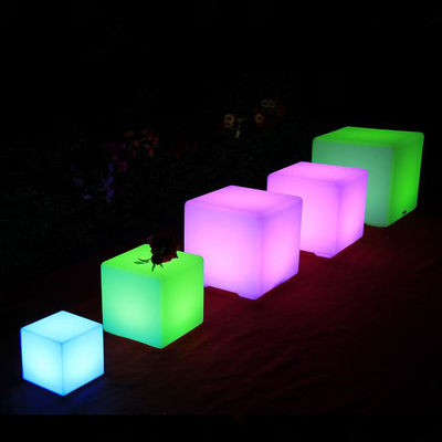 Commercial Outdoor LED Cube Light, beleuchtete Barhocker mit CE ROHS Zertifizierung