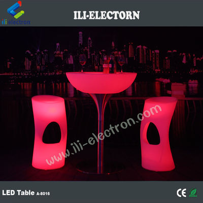 Attraktive RGB Fernbedienung Außen Led Metallunterstützung Couchtisch