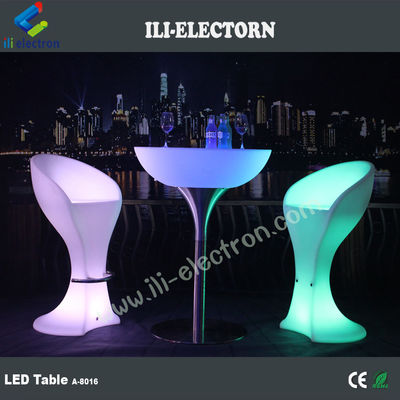 Attraktive RGB Fernbedienung Außen Led Metallunterstützung Couchtisch