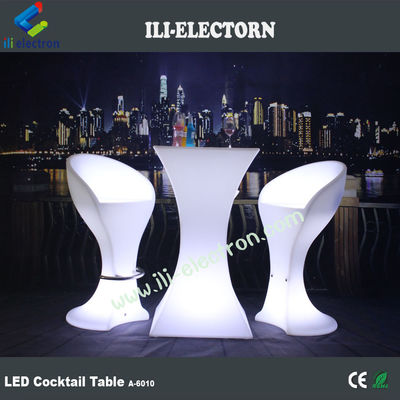 Neues Design Modisches PE-Plastik-Party-Light-Cocktail-Tisch