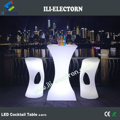 Neues Design Modisches PE-Plastik-Party-Light-Cocktail-Tisch
