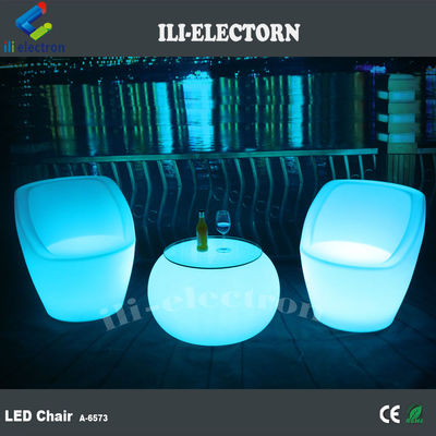 LED-Akkzentlicht-Tisch Rundbar Leuchtende LED-Bar-Tisch