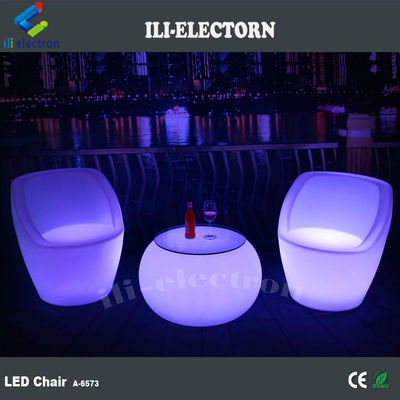 LED-Akkzentlicht-Tisch Rundbar Leuchtende LED-Bar-Tisch