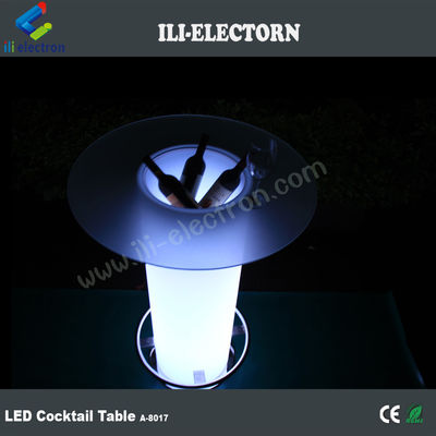 Außen-Hoch-Ober-Patio-Beleuchtung LED-Eis Eimer Cruiser Tisch