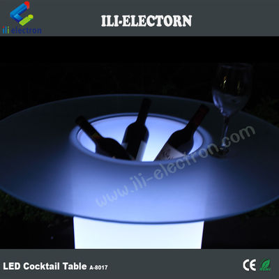 Außen-Hoch-Ober-Patio-Beleuchtung LED-Eis Eimer Cruiser Tisch