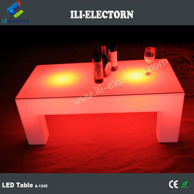RGB-Fernbedienung quadratische Led-Leuchttisch für Nachtclub / Party-Patio / KTV / Lobby
