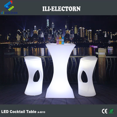 Hot Sale Moderne Party Veranstaltungen und Bar Gebraucht Fernbedienung Farbänder Dekorativ LED Quadrat Cocktail Tisch