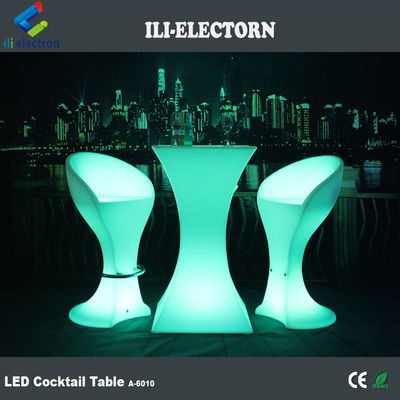 Hot Sale Moderne Party Veranstaltungen und Bar Gebraucht Fernbedienung Farbänder Dekorativ LED Quadrat Cocktail Tisch