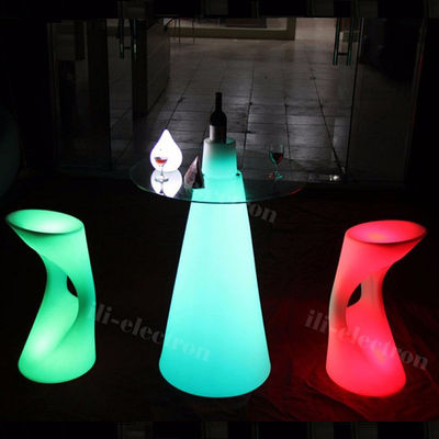 Leuchtende Bartische, Cocktailtisch mit Led
