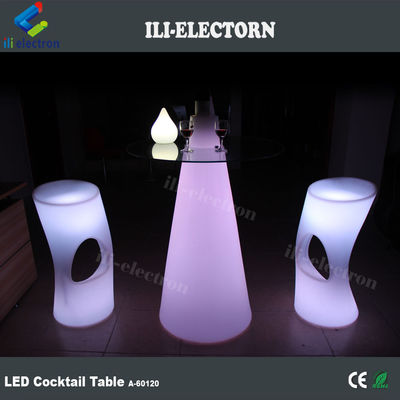 Leuchtende Bartische, Cocktailtisch mit Led