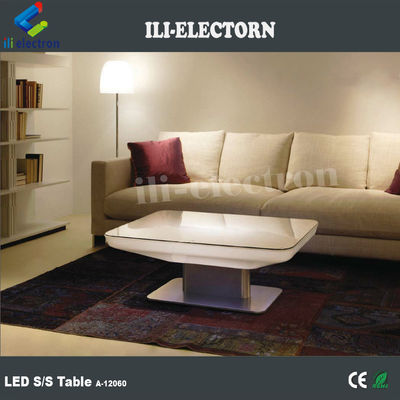 LED-Möbel Kunststoff glühender Bartisch für Hotelvilla