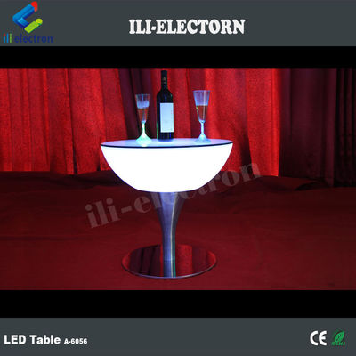 Zeigen Sie Licht Up Möbel RGB LED Kaffeetisch Für Supermarkt