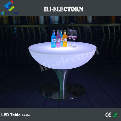 Zeigen Sie Licht Up Möbel RGB LED Kaffeetisch Für Supermarkt
