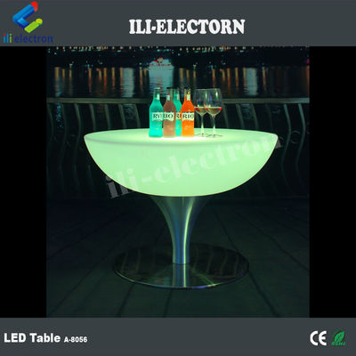 Zeigen Sie Licht Up Möbel RGB LED Kaffeetisch Für Supermarkt
